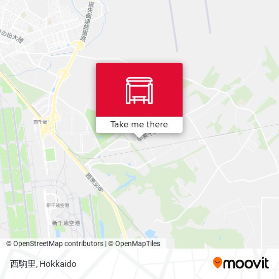 西駒里 map
