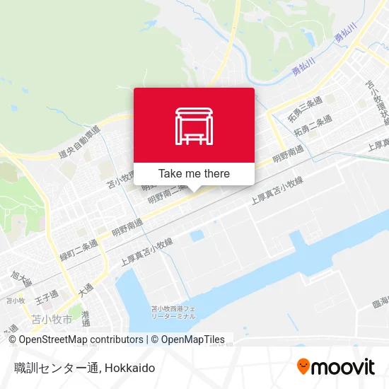 職訓センター通 map