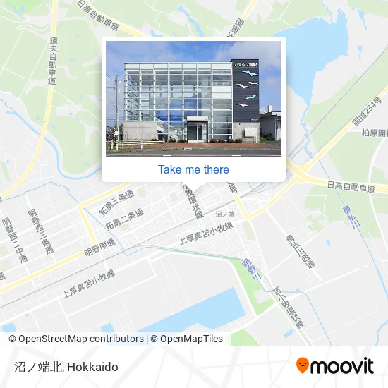 沼ノ端北 map