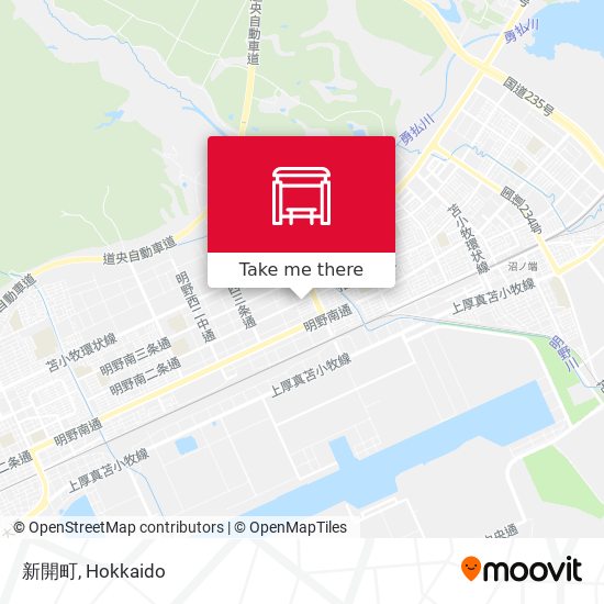 新開町 map