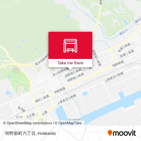 明野新町六丁目 map