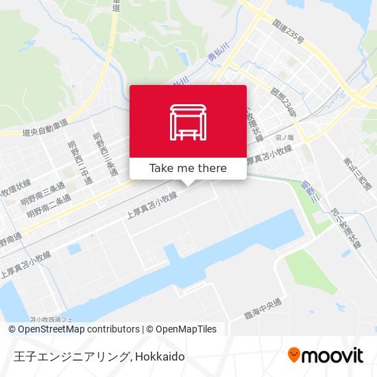 王子エンジニアリング map