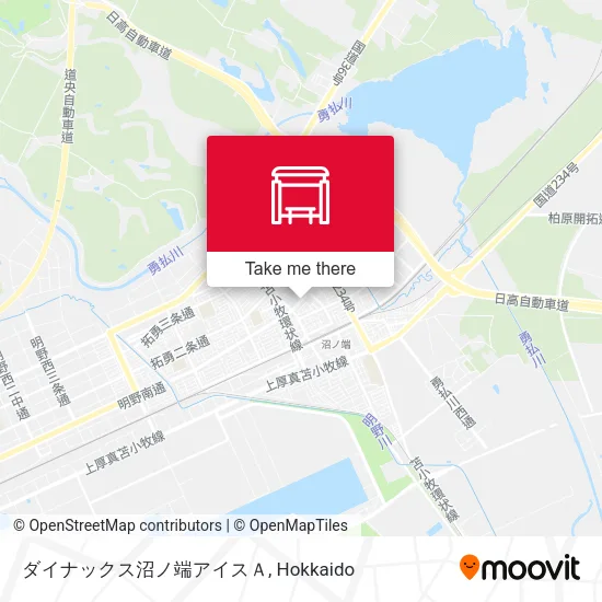 ダイナックス沼ノ端アイスＡ map