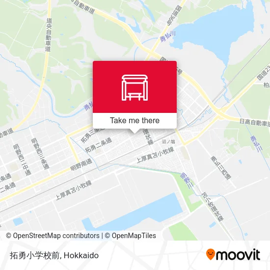 拓勇小学校前 map