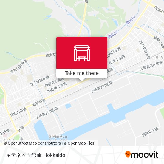 キテネッツ館前 map