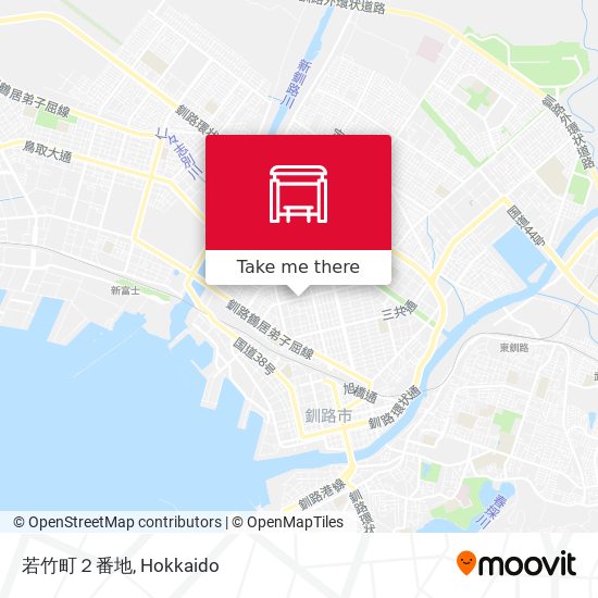 若竹町２番地 map