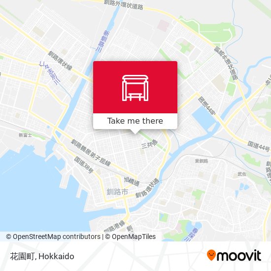 花園町 map