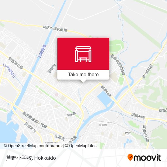 芦野小学校 map