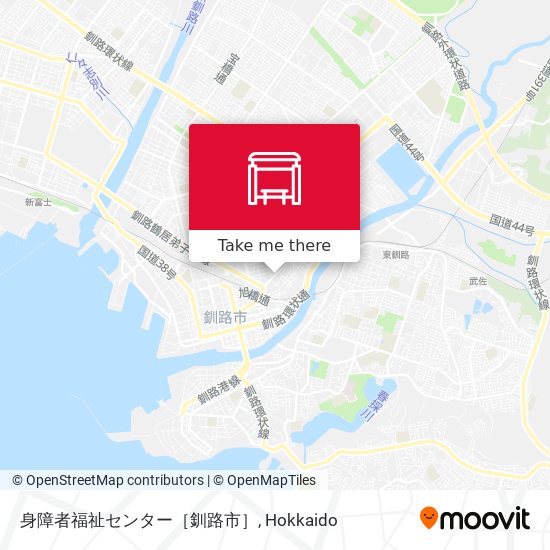 身障者福祉センター［釧路市］ map