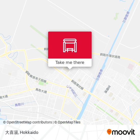大喜湯 map