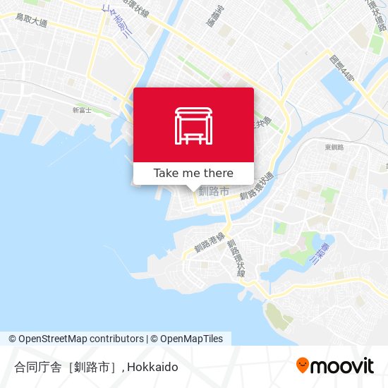 合同庁舎［釧路市］ map
