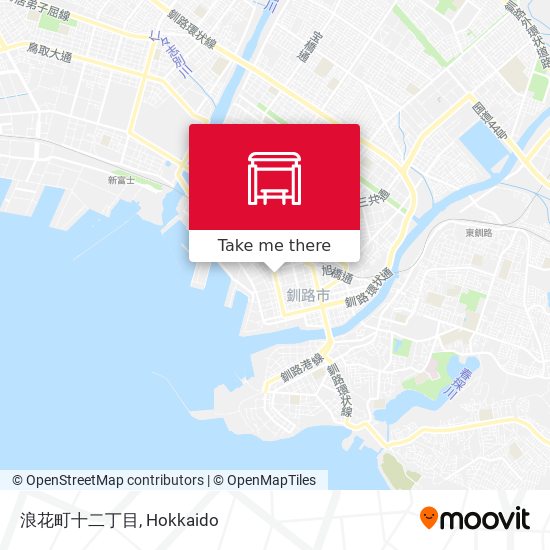浪花町十二丁目 map
