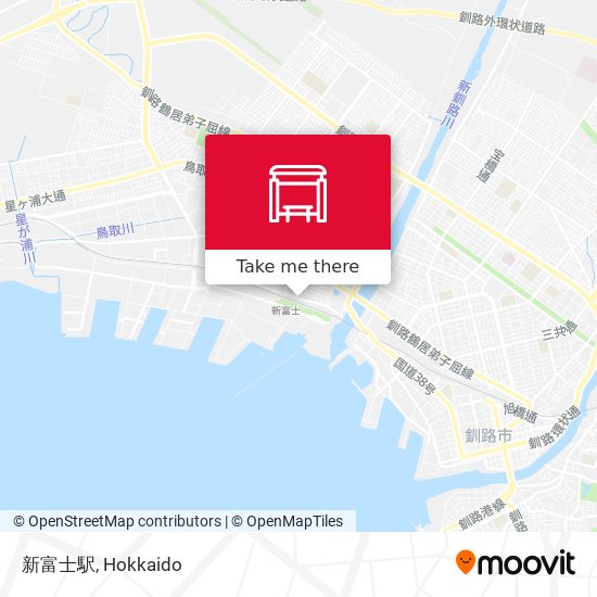 新富士駅 map