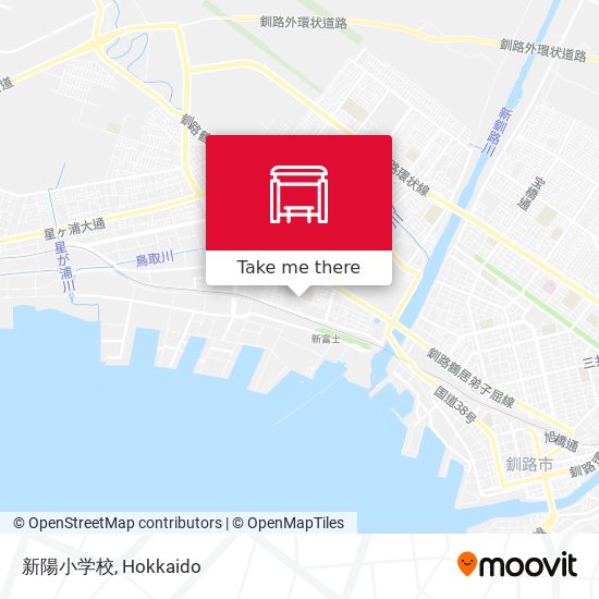 新陽小学校 map