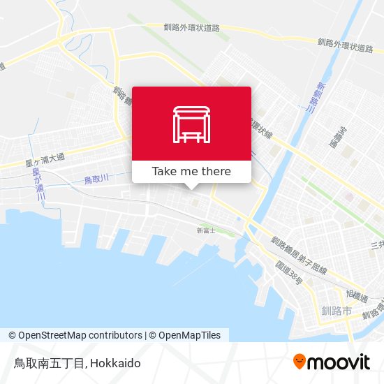 鳥取南五丁目 map