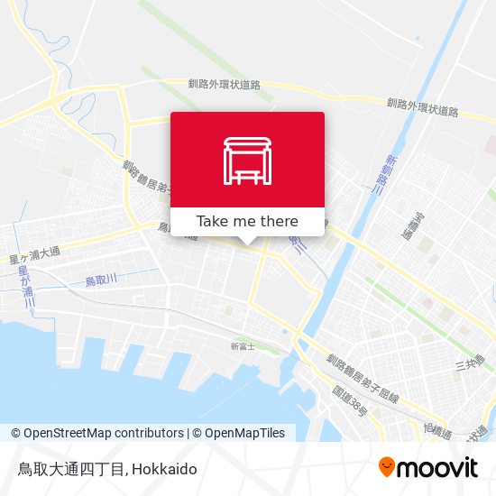 鳥取大通四丁目 map