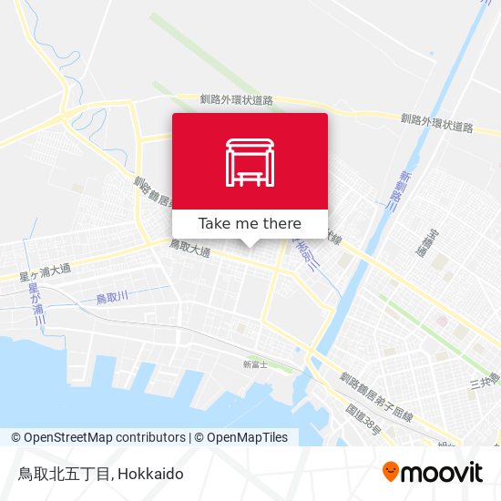 鳥取北五丁目 map