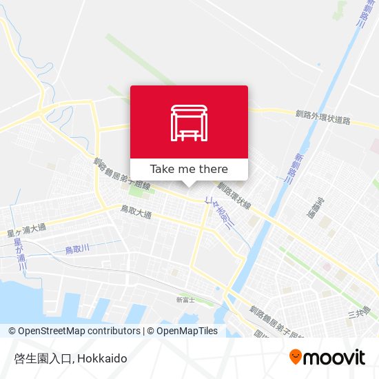 啓生園入口 map