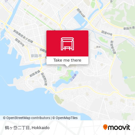 鶴ヶ岱二丁目 map