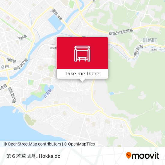 第６若草団地 map