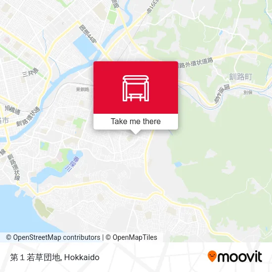 First Wakakusa Housing Complex map