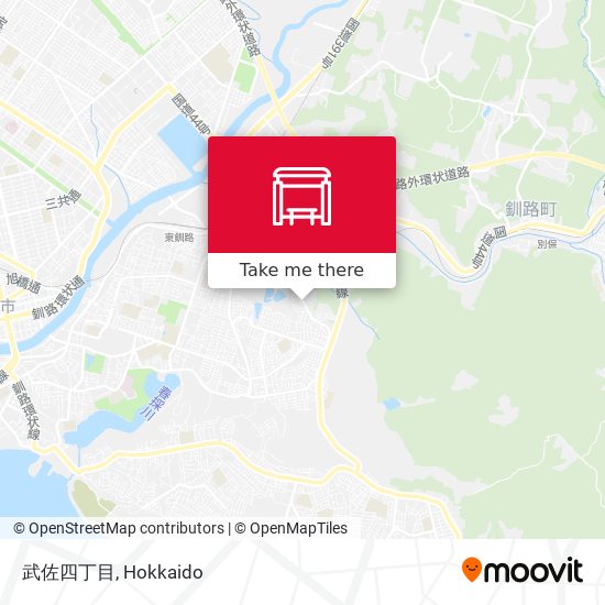 武佐四丁目 map