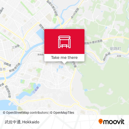 武佐中通 map