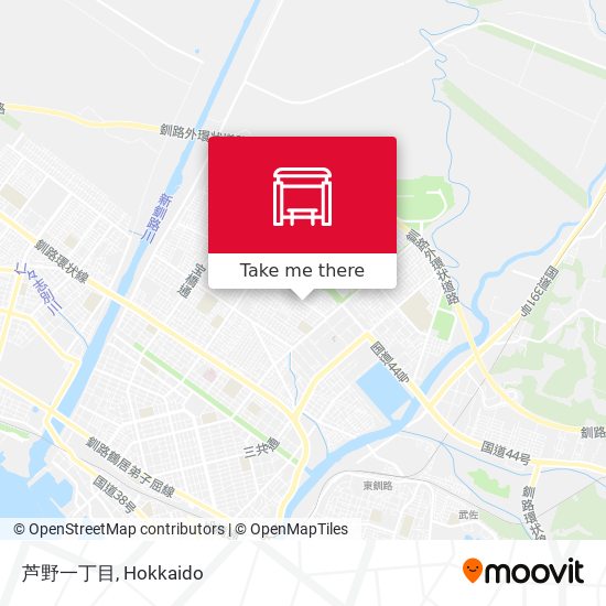 芦野一丁目 map