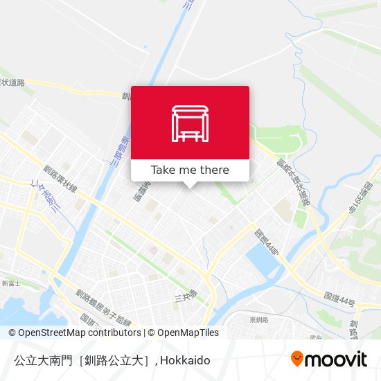 公立大南門［釧路公立大］ map