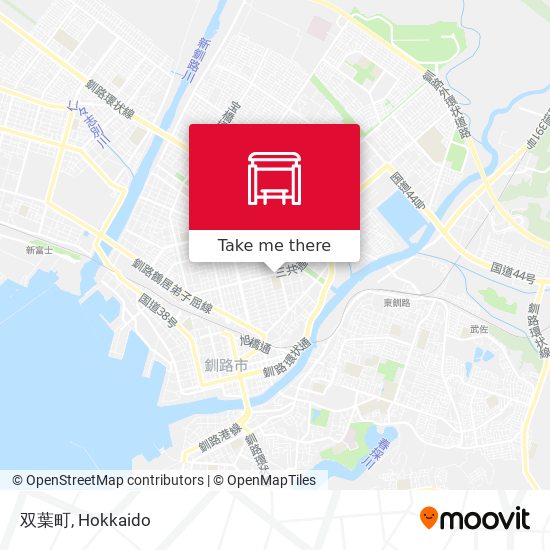 双葉町 map