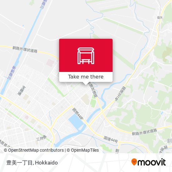 豊美一丁目 map