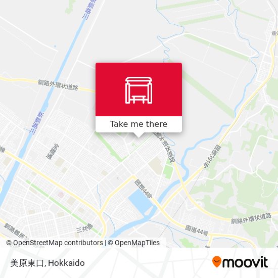 美原東口 map