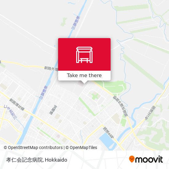 孝仁会記念病院 map