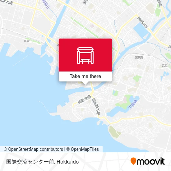 国際交流センター前 map