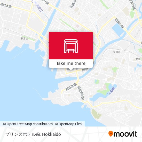 プリンスホテル前 map