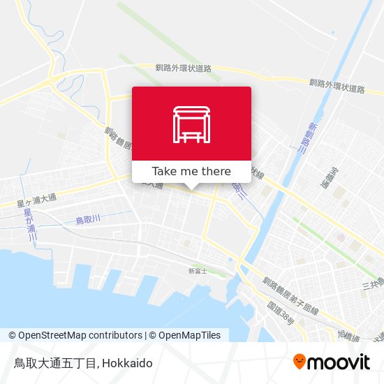 鳥取大通五丁目 map