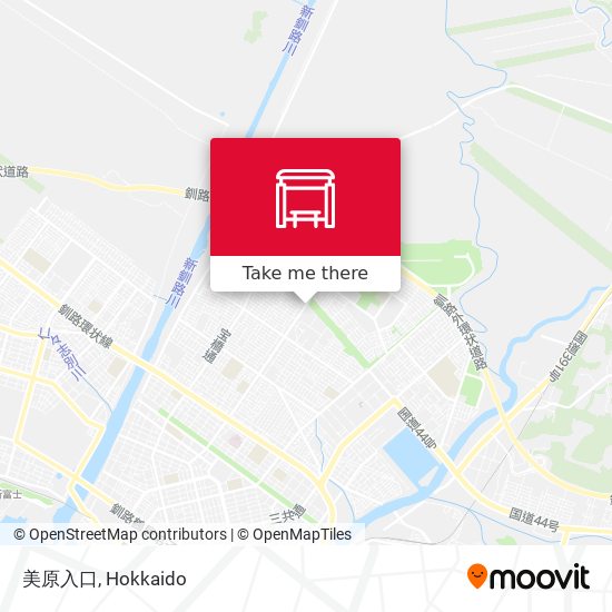 美原入口 map