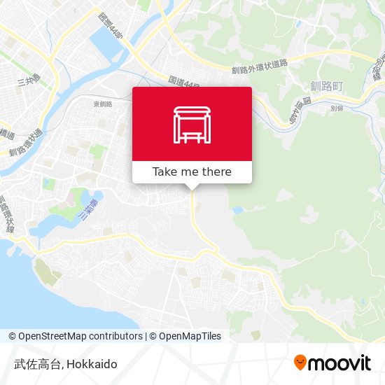 武佐高台 map