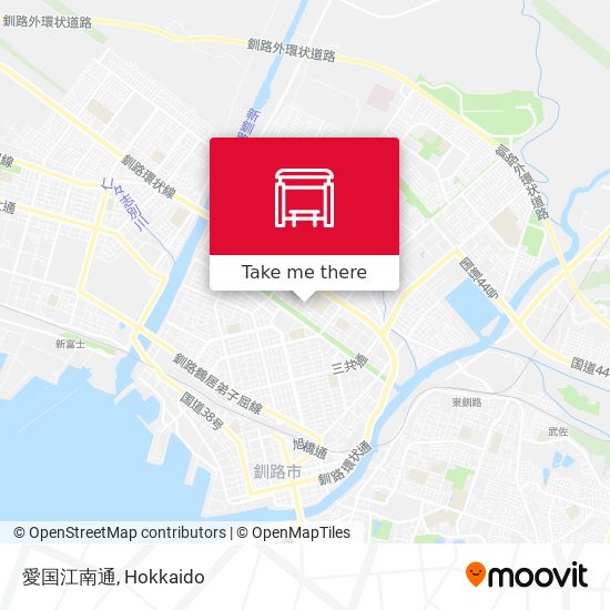 愛国江南通 map