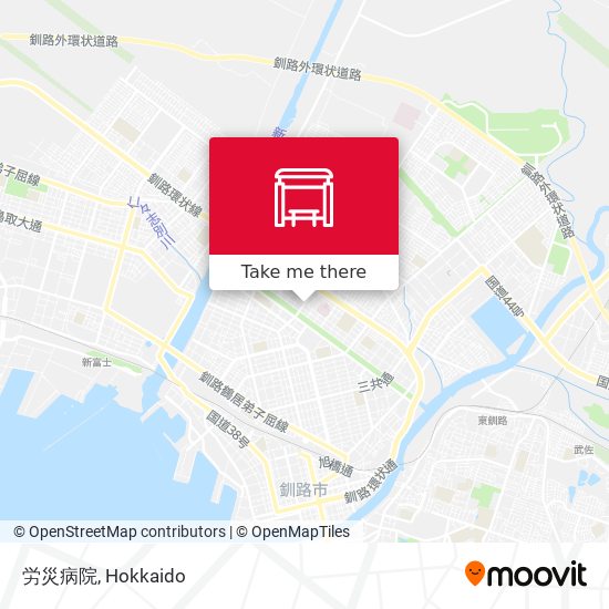 労災病院 map