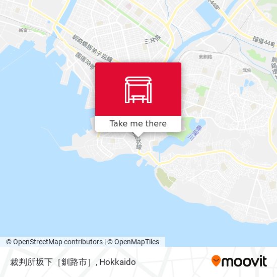 裁判所坂下［釧路市］ map