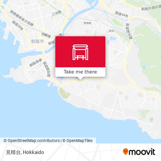 見晴台 map