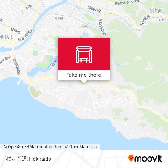 桜ヶ岡通 map