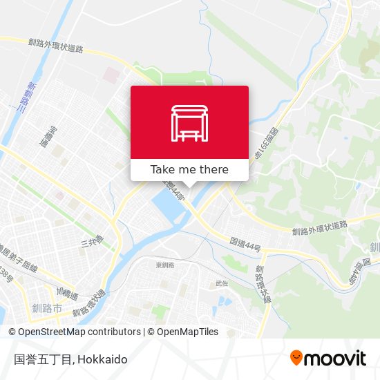 国誉五丁目 map