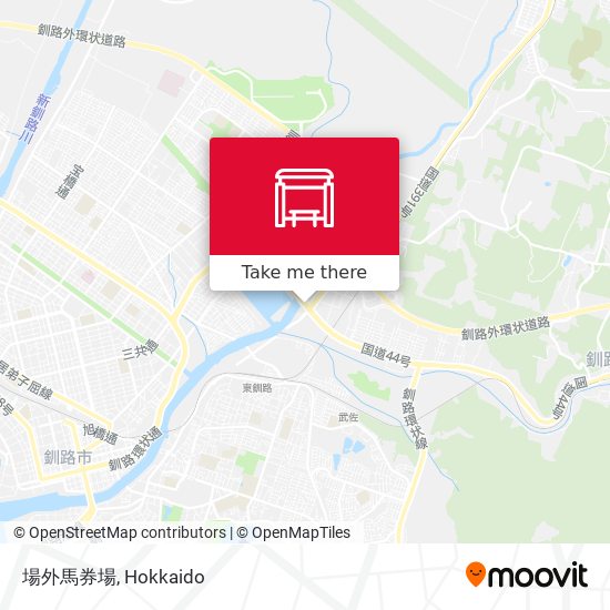場外馬券場 map