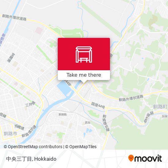 中央三丁目 map