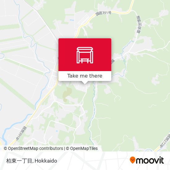 柏東一丁目 map