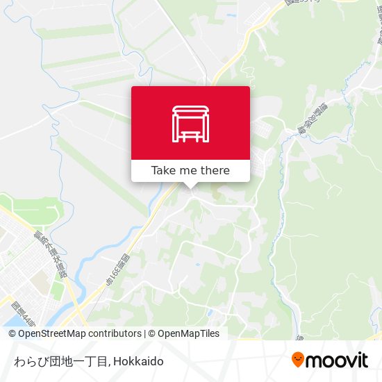 わらび団地一丁目 map