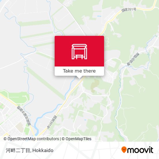 河畔二丁目 map