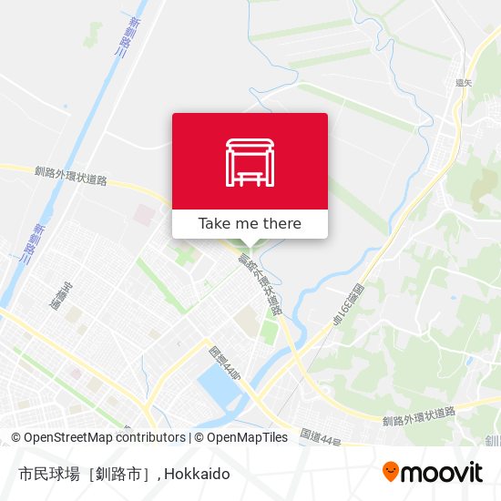 市民球場［釧路市］ map